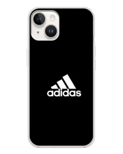 Чехол для TECNO Spark Go 1 с картинкой «Черная классика Adidas»