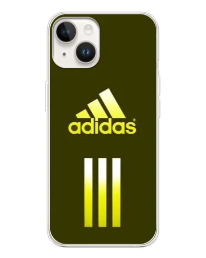 Чехол для TECNO Spark Go 1 с картинкой «Оливковый градиент Adidas»