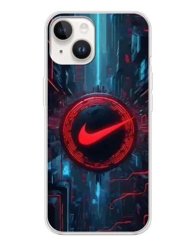 Чехол для TECNO Spark Go 1 с картинкой «Техногенный стиль Nike»