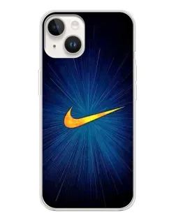 Чехол для TECNO Spark Go 1 с картинкой «Синий пульс Nike» Чехол для TECNO Spark Go 1 с картинкой «Синий пульс Nike»