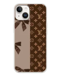 Чохол для TECNO Spark Go 1 з картинкою «Louis Vuitton — банти»