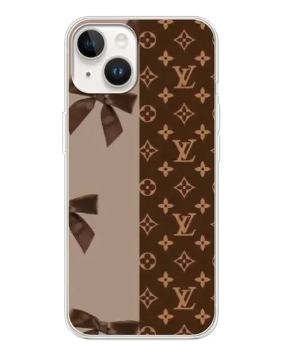 Чохол для TECNO Spark Go 1 з картинкою «Louis Vuitton — банти»