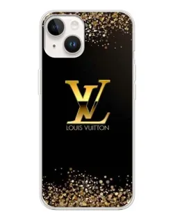 Чохол для TECNO Spark Go 1 з картинкою «LV — золоті іскри»