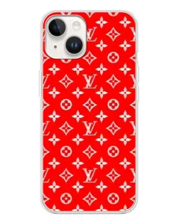 Чохол для TECNO Spark Go 1 з картинкою «Яскравий паттерн LV»