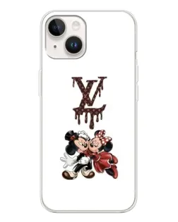 Чохол для TECNO Spark Go 1 з картинкою «LV та Міккі Маус»