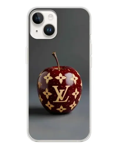 Чохол для TECNO Spark Go 1 з картинкою «Червоне яблуко LV»