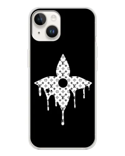 Чохол для TECNO Spark Go 1 з картинкою «Квіткова монограма»