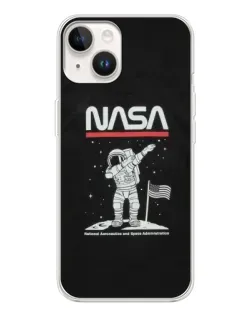 Чехол для TECNO Spark Go 1 с картинкой «NASA — шагаем по Луне» Чехол для TECNO Spark Go 1 с картинкой «NASA — шагаем по Луне»