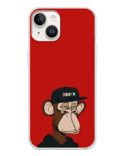 Чехол для TECNO Spark Go 1 с картинкой «Bored Ape — красный фон» Чехол для TECNO Spark Go 1 с картинкой «Bored Ape — красный фон»