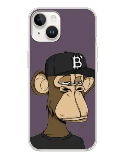 Чехол для TECNO Spark Go 1 с картинкой «Bored Ape в кепке»