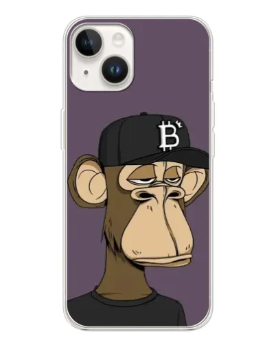 Чехол для TECNO Spark Go 1 с картинкой «Bored Ape в кепке»