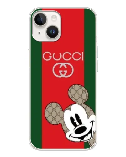 Чохол для TECNO Spark Go 1 з картинкою «Gucci — смуги та Міккі»