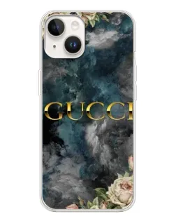 Чохол для TECNO Spark Go 1 з картинкою «Абстрактні квіти Gucci»