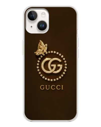 Чохол для TECNO Spark Go 1 з картинкою «Gucci — золотий метелик»