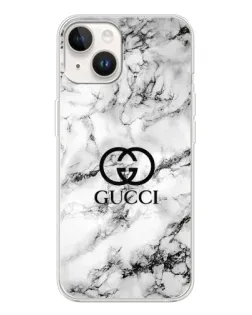 Чохол для TECNO Spark Go 1 з картинкою «Gucci — мармуровий шик»