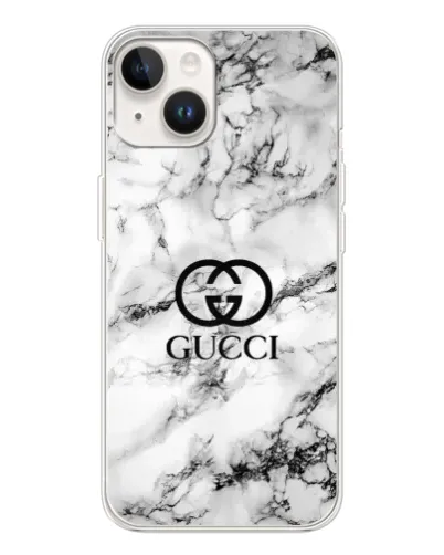 Чохол для TECNO Spark Go 1 з картинкою «Gucci — мармуровий шик»