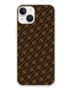 Чохол для TECNO Spark Go 1 з картинкою «Gucci — золоті діагоналі»
