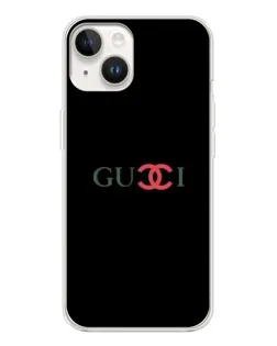 Чохол для TECNO Spark Go 1 з картинкою «Gucci — червоний градієнт»