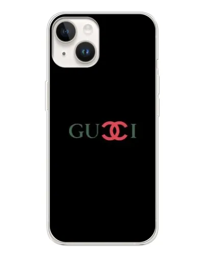 Чохол для TECNO Spark Go 1 з картинкою «Gucci — червоний градієнт»