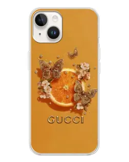 Чохол для TECNO Spark Go 1 з картинкою «Gucci — золоті метелики» Чохол для TECNO Spark Go 1 з картинкою «Gucci — золоті метелики»