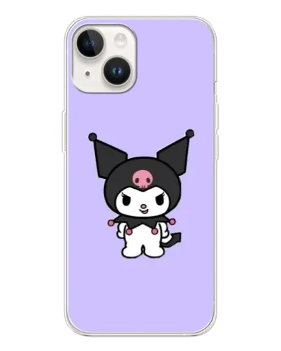Чехол для TECNO Spark Go 1 с картинкой «Kuromi — нежный фиолетовый»