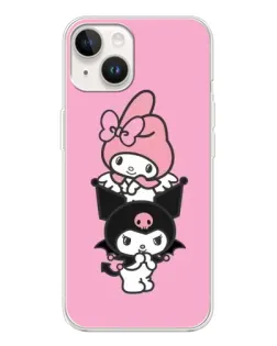 Чохол для TECNO Spark Go 1 з картинкою «Тріо My Melody та Kuromi» Чохол для TECNO Spark Go 1 з картинкою «Тріо My Melody та Kuromi»