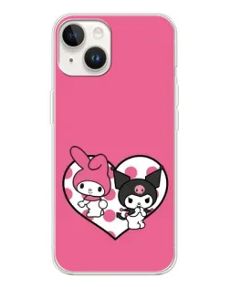 Чохол для TECNO Spark Go 1 з картинкою «Kuromi та My Melody» Чохол для TECNO Spark Go 1 з картинкою «Kuromi та My Melody»