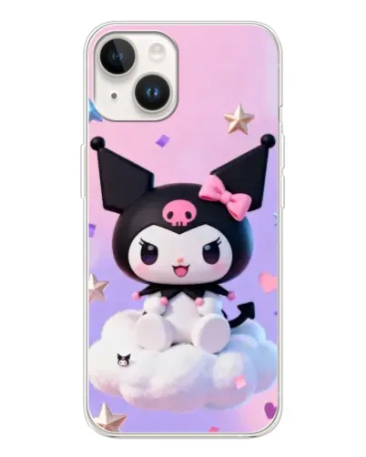 Чехол для TECNO Spark Go 1 с картинкой «Рок-звезда Kuromi»