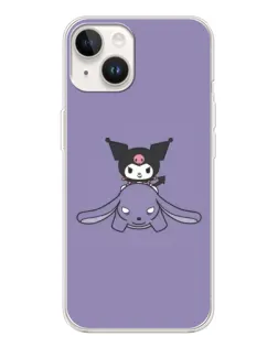 Чохол для TECNO Spark Go 1 з картинкою «Kuromi на ліловому фоні» Чохол для TECNO Spark Go 1 з картинкою «Kuromi на ліловому фоні»