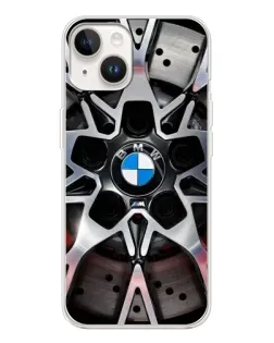 Чехол для TECNO Spark Go 1 с картинкой «BMW — деталь диска»