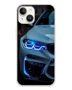 Чохол для TECNO Spark Go 1 з картинкою «Погляд BMW з синіми фарами» Чохол для TECNO Spark Go 1 з картинкою «Погляд BMW з синіми фарами»