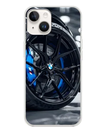 Чохол для TECNO Spark Go 1 з картинкою «Колесо BMW зблизька»