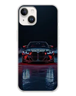 Чохол для TECNO Spark Go 1 з картинкою «BMW на мокрій дорозі»
