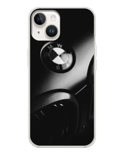 Чохол для TECNO Spark Go 1 з картинкою «Емблема BMW — макро»