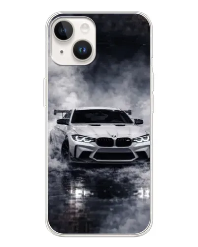 Чохол для TECNO Spark Go 1 з картинкою «BMW крізь туман»
