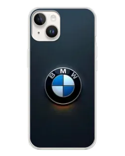 Чохол для TECNO Spark Go 1 з картинкою «Логотип BMW — мінімалізм»