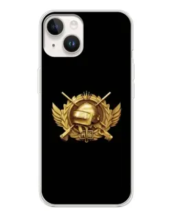 Чехол для TECNO Spark Go 1 с картинкой «PUBG — оранжевый градиент»