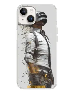 Чехол для TECNO Spark Go 1 с картинкой «PUBG — боец в пыли»