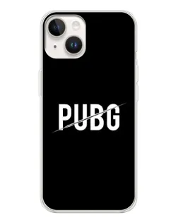 Чехол для TECNO Spark Go 1 с картинкой «PUBG — белый логотип»
