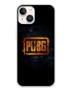 Чехол для TECNO Spark Go 1 с картинкой «PUBG — золотой логотип»