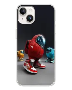 Чехол для TECNO Spark Go 1 с картинкой «Among Us — 3D стиль»