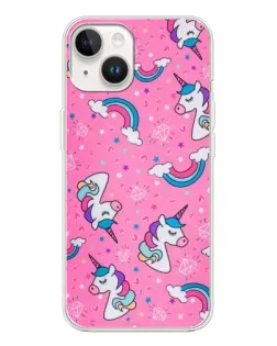 Чохол для TECNO Spark Go 1 з картинкою «Unicorn паттерн рожевий» Чохол для TECNO Spark Go 1 з картинкою «Unicorn паттерн рожевий»