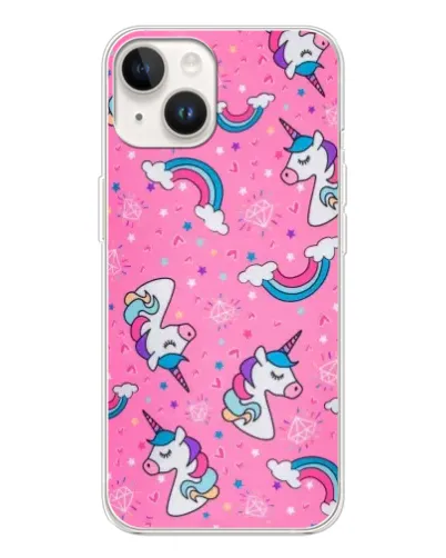 Чехол для TECNO Spark Go 1 с картинкой «Unicorn паттерн розовый» Чехол для TECNO Spark Go 1 с картинкой «Unicorn паттерн розовый»