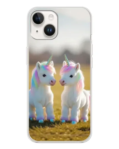 Чехол для TECNO Spark Go 1 с картинкой «Пара единорогов» Чехол для TECNO Spark Go 1 с картинкой «Пара единорогов»