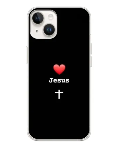 Чехол для TECNO Spark Go 1 с картинкой «Сердце - Jesus» Чехол для TECNO Spark Go 1 с картинкой «Сердце - Jesus»
