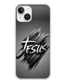 Чехол для TECNO Spark Go 1 с картинкой «Надпись Jesus Graffiti»