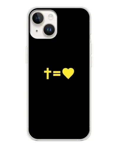 Чехол для TECNO Spark Go 1 с картинкой «Сердце и Крест» Чехол для TECNO Spark Go 1 с картинкой «Сердце и Крест»