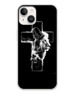Чехол для TECNO Spark Go 1 с картинкой «Сияющий крест Jesus»