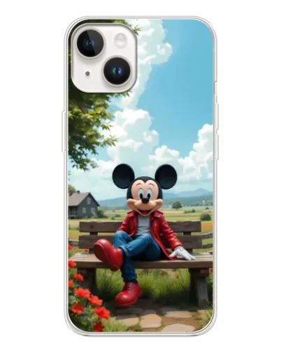 Чехол для TECNO Spark Go 1 с картинкой «Микки на скамейке» Чехол для TECNO Spark Go 1 с картинкой «Микки на скамейке»