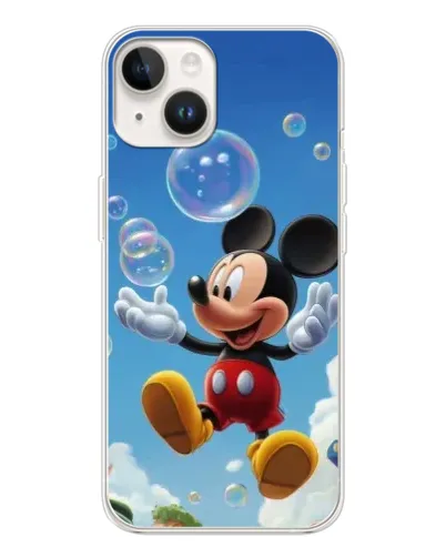 Чехол для TECNO Spark Go 1 с картинкой «Mickey и мыльные пузыри» Чехол для TECNO Spark Go 1 с картинкой «Mickey и мыльные пузыри»